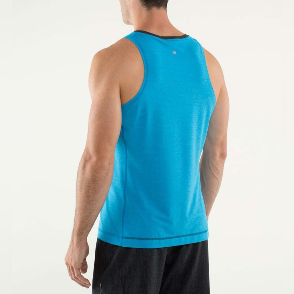Lululemon Precision Singlet Beach Blanket Blue Size Large